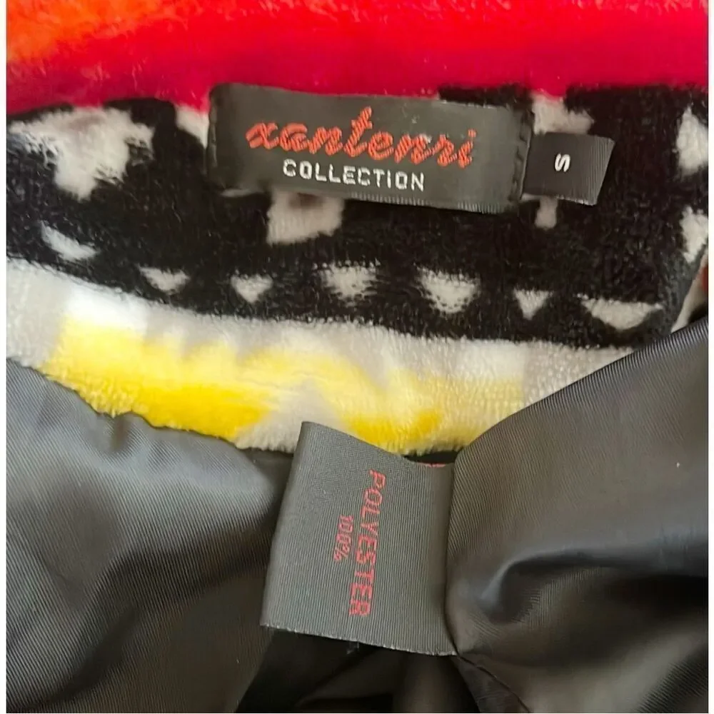 Xantenri Navajo Fleece Hooded Jacket Womens Size Medium